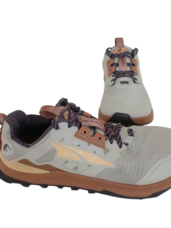 Altra Shoes - ALTRA Lone Peak 8 Trail Running Shoes Women's 7.5 Taupe Footshape Fit Wide Toe